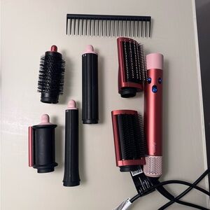 Dyson Hair Styling Set - Pink and Black